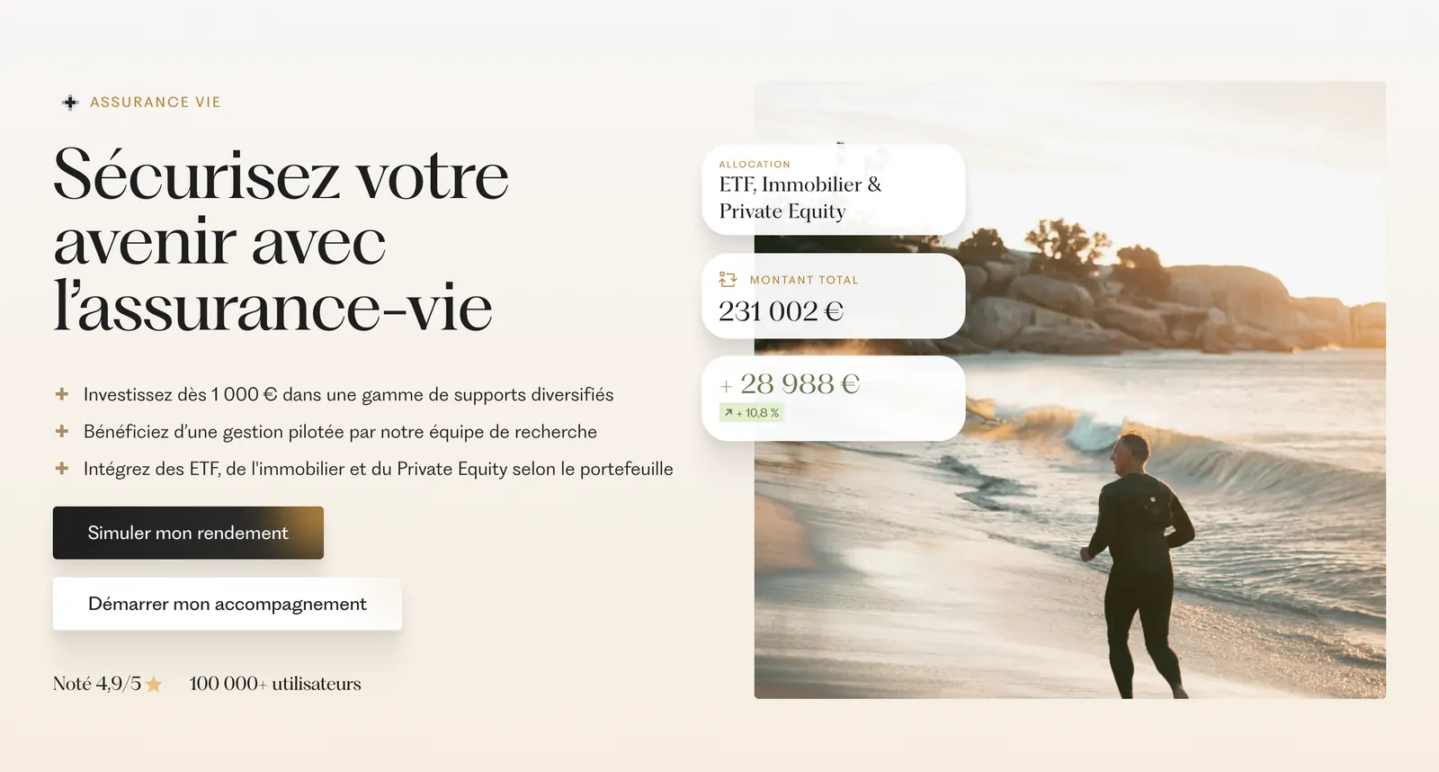 Site de Ramify : « Sécurisez votre avenir avec l’assurance-vie »